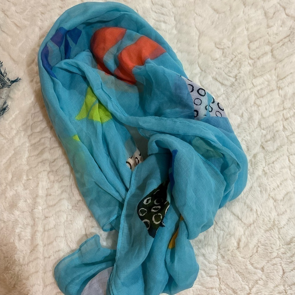 Fracas Multicolored Scarf - Picture 2 of 4
